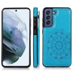 Portefeuille avec porte - cartes etui pour samsung galaxy s21 fe mandala en relief boutons doubles motif ... Portefeuille avec porte - cartes etui pour samsung galaxy s21 fe mandala en relief boutons doubles motif ...