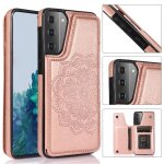 Portefeuille avec porte - cartes etui pour samsung galaxy s21 flip antichoc boutons doubles motif fleur ... Portefeuille avec porte - cartes etui pour samsung galaxy s21 flip antichoc boutons doubles motif fleur ...