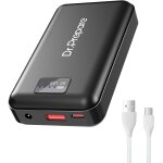 Power bank 16000 mah, 7, 4 v batterie pour gilet chauffant, batterie externe a charge plus rapide avec ...