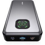 Power bank batterie externe 65 w 25000 mah pour ordinateur portable petit mais puissant, 100 w max avec ...