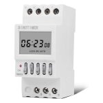 Power time control switch countdown smart switch timer 16 on 16 off rail installation 220v Power time control switch countdown smart switch timer 16 on 16 off rail installation 220v
