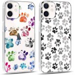 Ppdaz - 2 pièces coque pour iphone 12 mini 5, 4 , ultra souple transparente silicone tpu etui avec mignon ... Ppdaz - 2 pièces coque pour iphone 12 mini 5, 4 , ultra souple transparente silicone tpu etui avec mignon ...