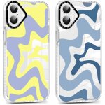 Ppdaz - 3 pices transparente coque pour iphone 16 plus 6, 7  motif de ligne art etui aesthetic design ...