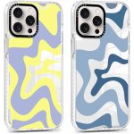 Ppdaz - 3 pices transparente coque pour iphone 16 pro max 6, 9  motif de ligne art etui aesthetic design ...
