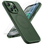 Ppdaz - coque pour iphone 12 pro max avec 2 verre trempé, compatible avec mag safe, etui translucide ... Ppdaz - coque pour iphone 12 pro max avec 2 verre trempé, compatible avec mag safe, etui translucide ...