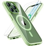 Ppdaz - coque pour iphone 12 pro max avec 2 verre trempé, compatible avec mag safe, protection antichoc ... Ppdaz - coque pour iphone 12 pro max avec 2 verre trempé, compatible avec mag safe, protection antichoc ...