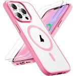Ppdaz - coque pour iphone 13 pro max avec 2 verre trempé, compatible avec mag safe, protection antichoc ... Ppdaz - coque pour iphone 13 pro max avec 2 verre trempé, compatible avec mag safe, protection antichoc ...