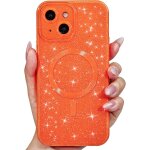 Ppdaz - pour iphone 13 coque compatible avec magsafe, magn�tique etui protection cam�ra, glitter souple ...