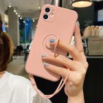Pps - coque pour iphone xr en silicone liquide avec anneau de support, support magnétique pour voiture, ... Pps - coque pour iphone xr en silicone liquide avec anneau de support, support magnétique pour voiture, ...