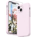 Pps - coque silicone liquide compatible avec iphone 13 mini 5, 4 pouces, protection individuelle pour ...