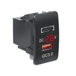 Prise allume - cigare laguna pour voiture, chargeur automatique, prise usb pd, utilisation spciale pour ...