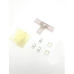 Profi serie - connecteur t, pvc transparent. uniquement pour la ruban led indiqu� sur cette page, non ...