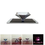 Projecteur d'hologramme 3d, affichage de pyramide, support vido universel pour tlphone intelligent, ...