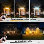 Projecteur led extérieur 72w ip66, température réglable 2700k - 6500k, gradable 1% - 100% via smart app ... Projecteur led extérieur 72w ip66, température réglable 2700k - 6500k, gradable 1% - 100% via smart app ...