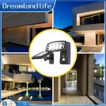 Projecteur solaire intelligent multifonctionnel, contr�le de la lumi�re, eclairage d�coratif, ext�rieur, ...