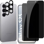 Protecteur d'cran antiespion pour samsung galaxy s25 5g ¿ verre tremp 9h 0, 33 mm, antirayures ...