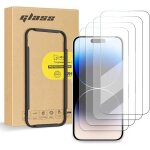 Protecteur d'�cran - fyy - iphone 14 pro 6. 1  - verre tremp� 9h - 4 pi�ces - installation facile