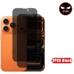 Protecteur d'cran pour iphone 17 pro max, 4 a 1 pices, verre tremp, film de tlphone anti - regard. ...