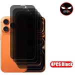Protecteur d'cran pour iphone 17 pro max, 4 a 1 pices, verre tremp, film de tlphone anti - regard. ...
