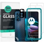 Protecteur d'cran pour motorola edge 30 5g(6, 5 pouces), avec 2 pices en verre tremp, 1 protection ...