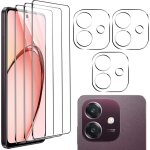 Protecteur d'écran pour oppo a40 / a40m / a60 5g, 3 pièces protecteur d'écran en vverre trempé + 3 pièces ... Protecteur d'écran pour oppo a40 / a40m / a60 5g, 3 pièces protecteur d'écran en vverre trempé + 3 pièces ...