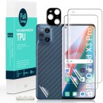 Protecteur d'ecran pour oppo find x3 pro 5g(6. 7 ), 2 films en tpu souple, 1 protecteur d'objectif de ...
