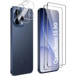 Protecteur d'ecran pour oppo reno 15 5g verre tremp�, ¿2 + 2� protection de l'appareil photo et film ...