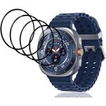 Protection ecran pour samsung galaxy watch 8 44mm [4 pi�ces], 3d couverture totale, bubble free, pet ...