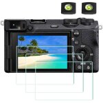 Protections ecran pour sony alpha a6700 a7c ii 7c ii a7cii 6700 a7cr - lot de 3 ¿0, 3 mm verre tremp ...