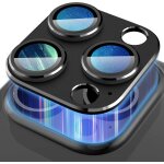 Protection objectif pour iphone 15 pro / 15 pro max protection appareil photo, givr verre tremp + alliage ...