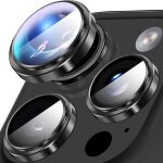 Protection objectif pour iphone 16 pro / 16 pro max, protecteur camra verre tremp hd + anneau aluminium ...