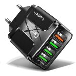 Qc 3. 0 chargeur usb multiple 4 ports quick charger 3. 0 compatible avec tous les t�l�phones portables ...