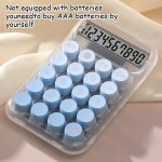 Qsj - calculatrice de bureau 10 bits, jolie calculatrice dgrade, adapte aux bureaux d'affaires et ...