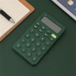 Qsj - mini calculatrice de bureau  chiffres, gros bouton, outil de comptabilit d'entreprise financire, ...