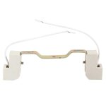 R7s douille d'ampoule connecteur poign�e en c�ramique m�tallique pour projecteur, 118 mm