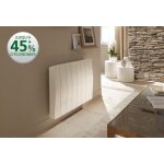 Radiateur chaleur douce a inertie horizontal galapagos pilotage intelligent connect - 1250 w, l. 970 ...