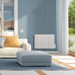 Radiateur électrique connecté à inertie fluide deltacalor monza 1800w Radiateur électrique connecté à inertie fluide deltacalor monza 1800w