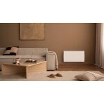 Radiateur lectrique fixe connect wifi  inertie sche cramique 2000w bestherm lesso connect horizontal ...