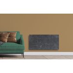 Radiateur �lectrique � inertie pierre eternal dual kherr smart natura noir 1500w