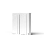 Radiateur �lectrique � inertie s�che 1000w connect� wifi - blanc - olympia rointe