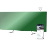 Radiateur electrique infrarouge avec thermostat - 700 w - premium eco smart heater - verre trempé - chauffage ... Radiateur electrique infrarouge avec thermostat - 700 w - premium eco smart heater - verre trempé - chauffage ...