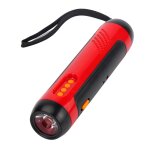 Radio a main avec alarme sos, 1800mah, rechargeable par usb, avec lampe de lecture led et batterie externe ...