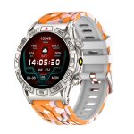 Rainbuvvy kc80 smartwatch 1. 43 pouces bluetooth appel frequence cardiaque surveillance du sommeil sante ...