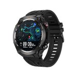 Rainbuvvy kc82 smartwatch 1, 45 pouces integre gps boussole montre de sport en plein air bluetooth appel ...