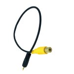 Rca av 2, 5 mm cble arrire de voiture camra de gps de 2, 5 mm