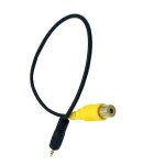 Rca vers 2, 5 mm av - in t�l�ph�rique cam�ra de recul vers gps 2, 5 mm 0.