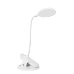 Rechargeable usb charge r�glable led smart touch table lampe de bureau clip lampe de lecture, blanc, ...