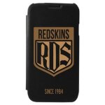 Redskins redskins racing etui flip en simili cuir noir pour apple iphone 5s