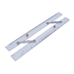 Rgle de navigation parallle de 450mm, sparateur de mesure de carte de mer attach, navigation en bateau, ...