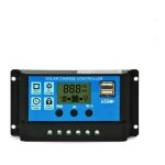Rgulateur de charge panneau solaire intelligent rgulateur de charge de panneau solaire pwm, 12 v / ...